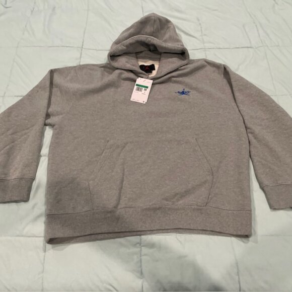 NWT Mens Nike Air Jordan Awake Hoodie Gray XL NEW $150 Sweatshirt DEAL - Picture 6 of 13